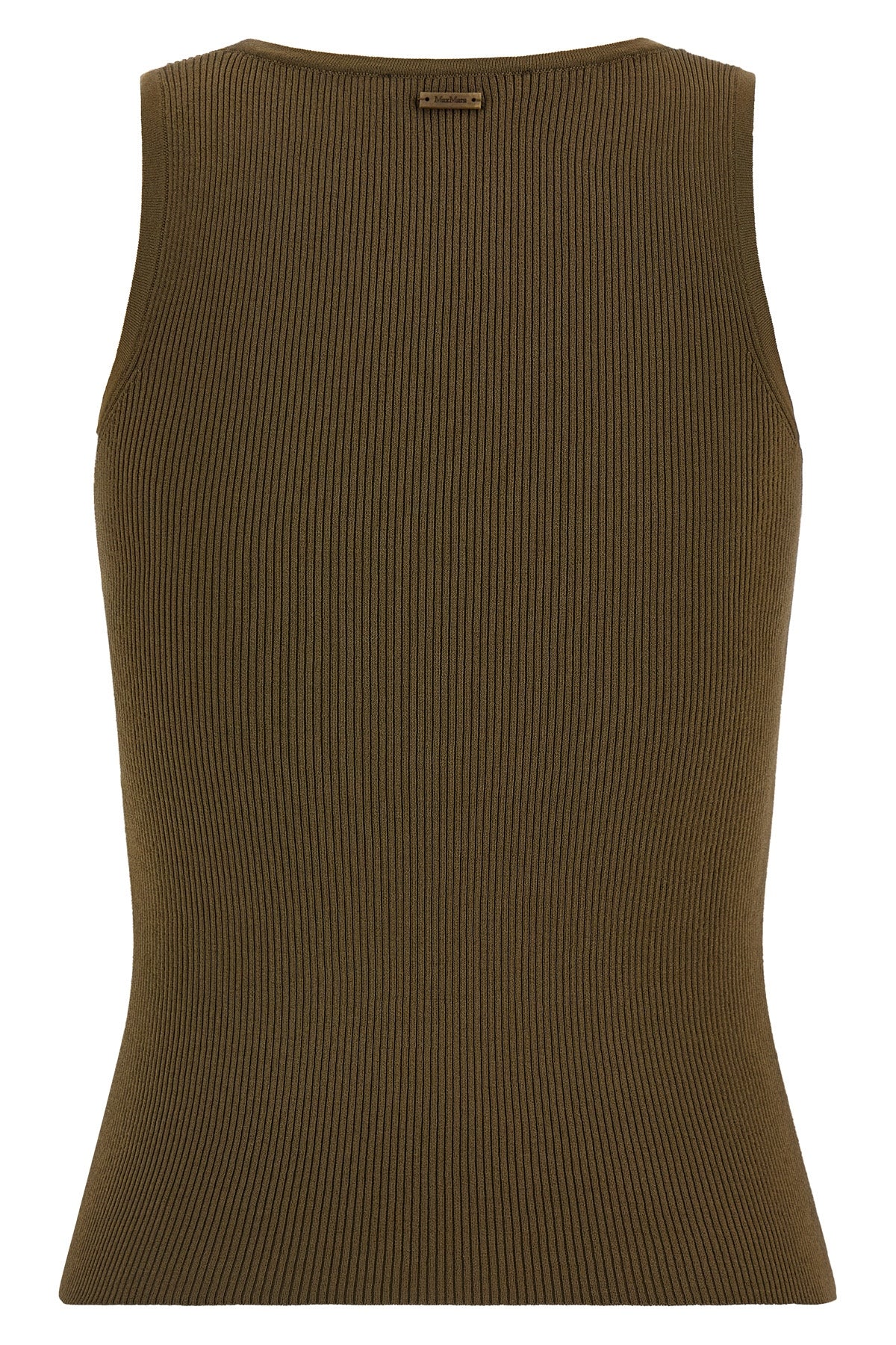 the sleeveless max mara editta top defines a new essentiality through a precise