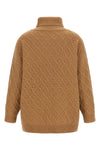 max mara bambola high neck turtleneck sweater defines the codes of luxury knit