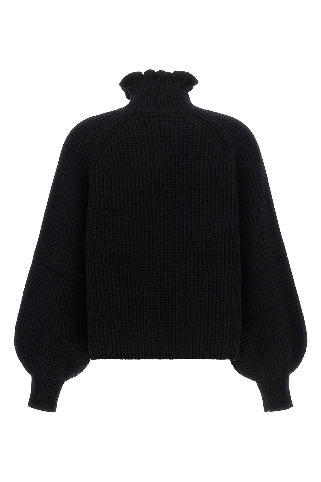 MAX MARA M the max mara pontile knit redefines the codes of knitwear through sculptural v
