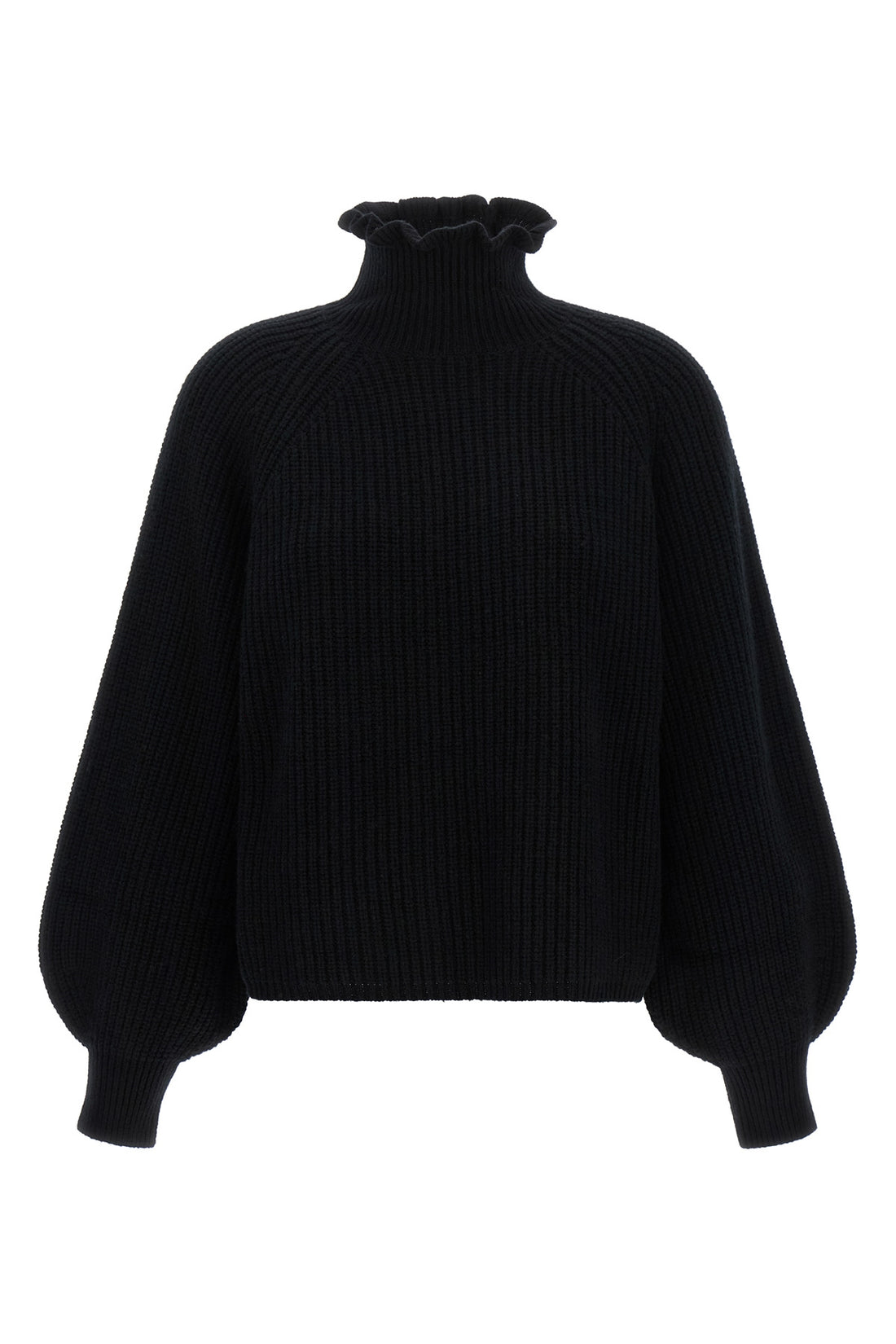 MAX MARA M the max mara pontile knit redefines the codes of knitwear through sculptural v