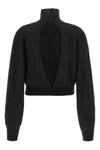 the max mara adorno sweater defines a new sartorial proportion through a cropp