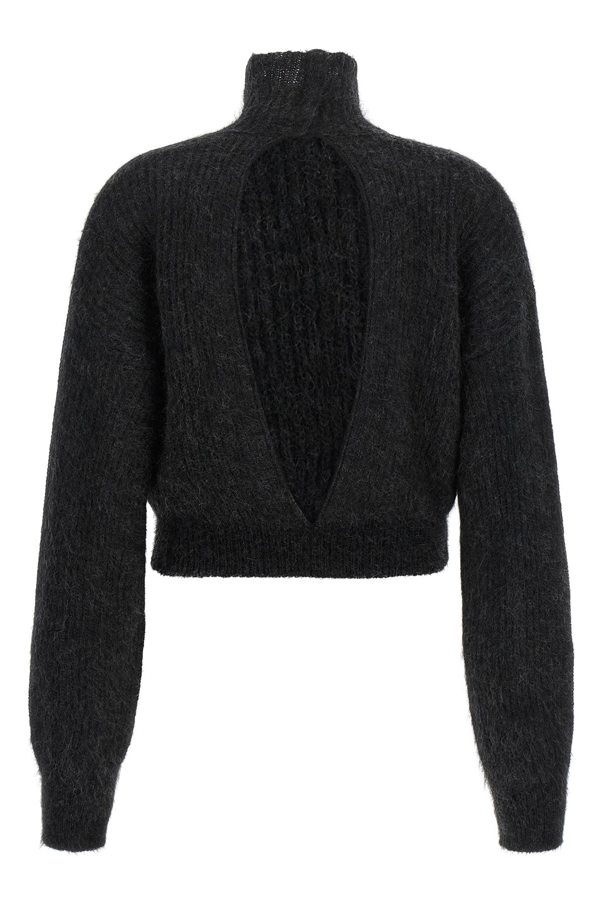 the max mara adorno sweater defines a new sartorial proportion through a cropp
