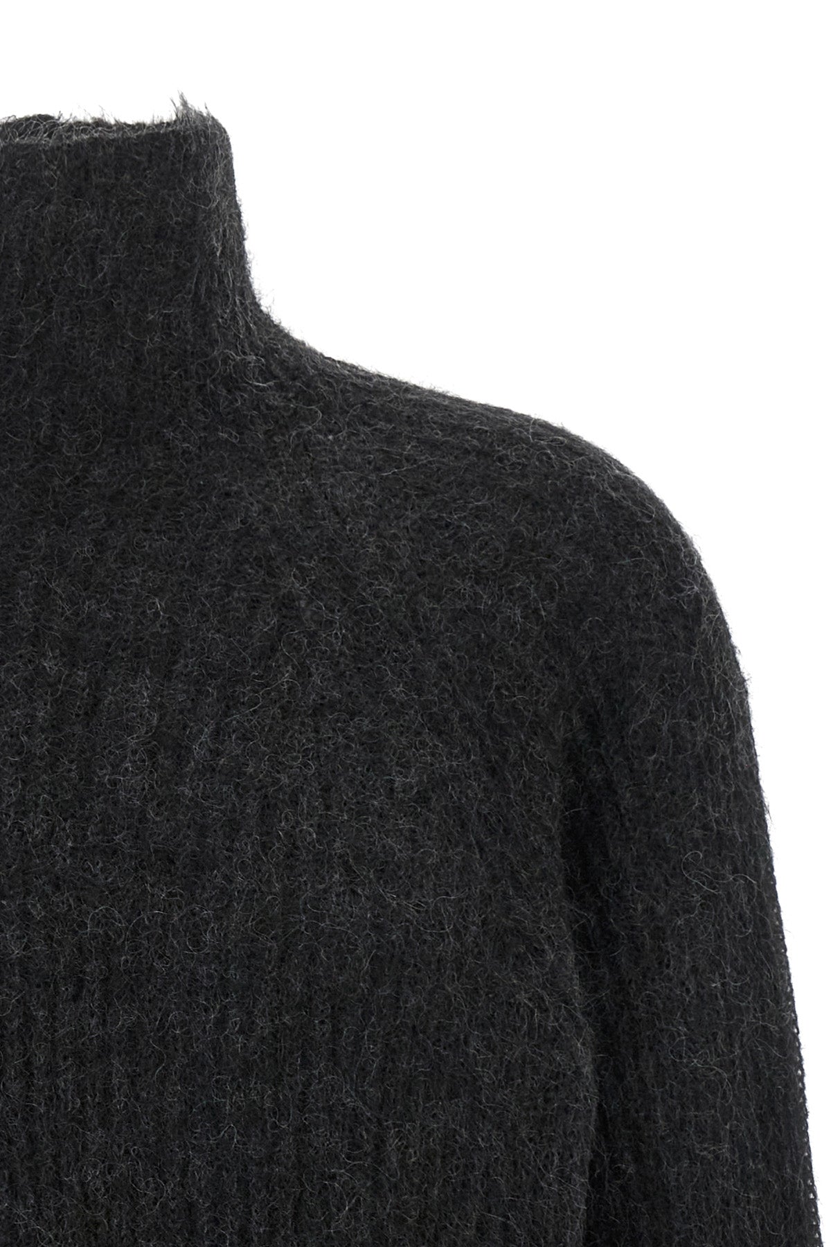 the max mara adorno sweater defines a new sartorial proportion through a cropp
