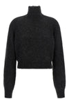 the max mara adorno sweater defines a new sartorial proportion through a cropp