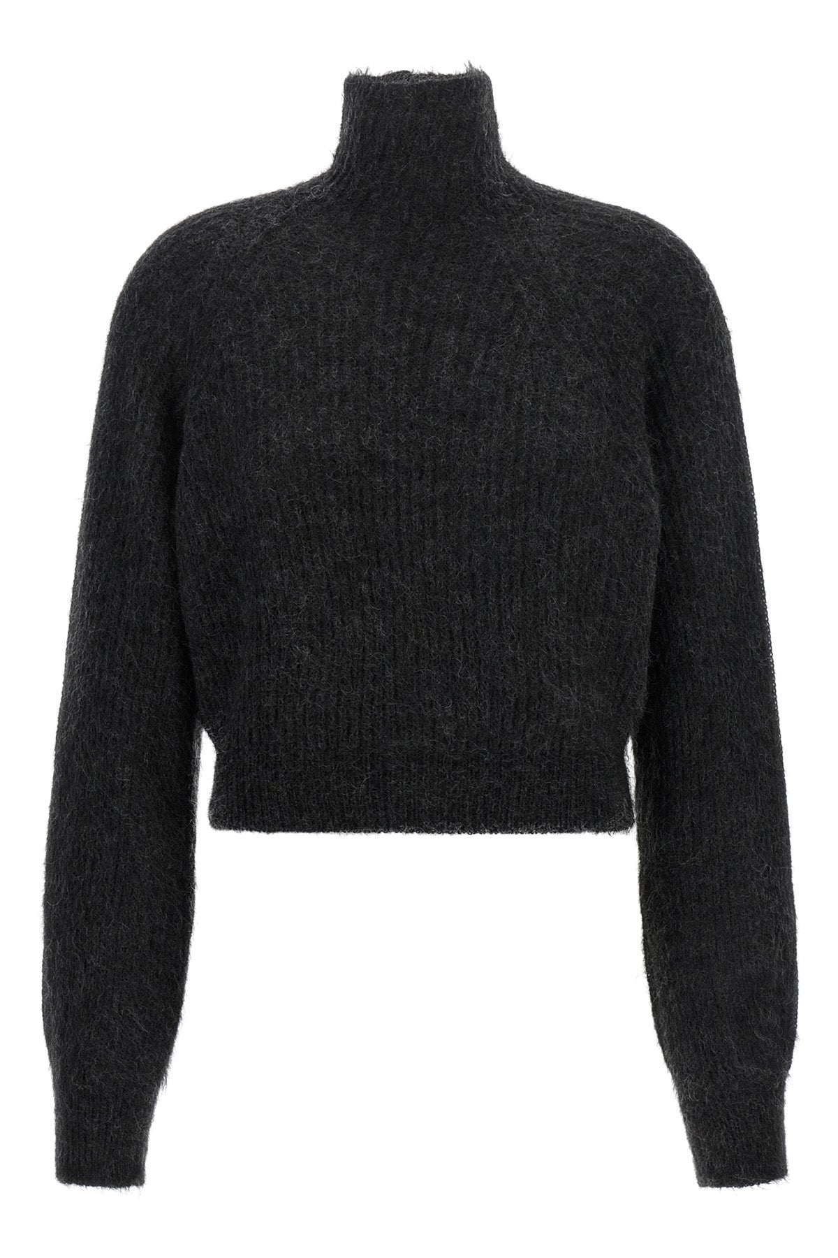 the max mara adorno sweater defines a new sartorial proportion through a cropp