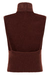 the max mara placido cropped sweater defines the silhouette through rigorous r