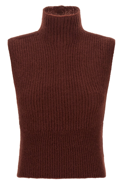 the max mara placido cropped sweater defines the silhouette through rigorous r