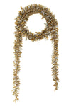 the dries van noten embroidered scarf series is distinguished by a complex fri