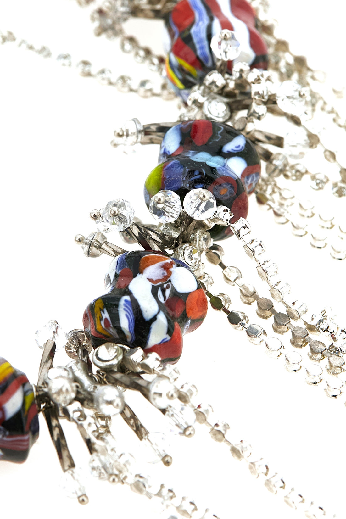 DRIES VAN NOTEN OS the statement necklace by dries van noten is distinguished by a sculptural con