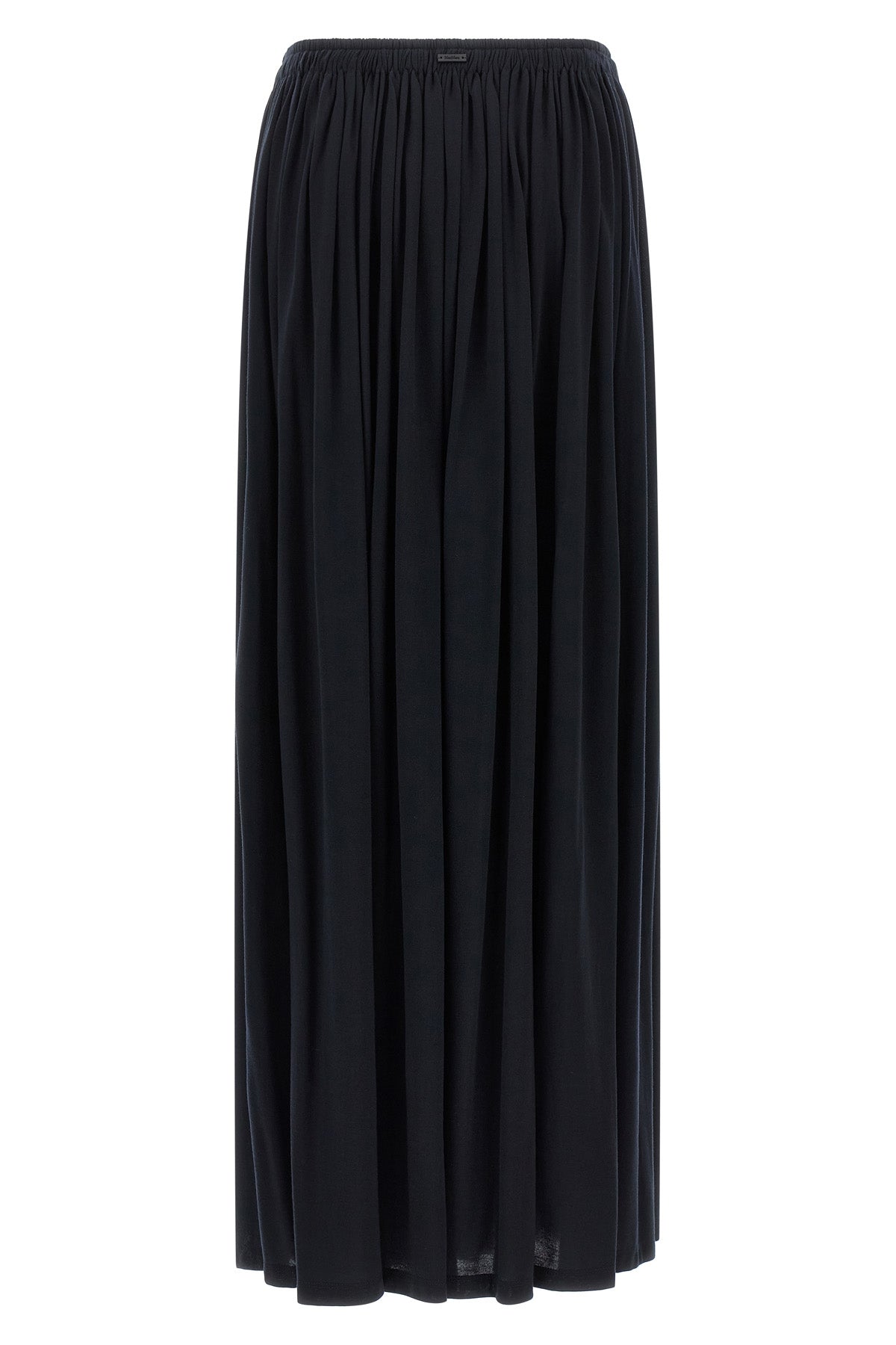 the max mara mxmlivrea long skirt defines a fluid silhouette through a soft li