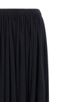 the max mara mxmlivrea long skirt defines a fluid silhouette through a soft li