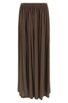 the max mara livrea long skirt redefines the concept of fluidity through an impe