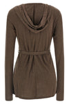 the max mara falda jersey jacket redefines the concept of layering through a flu