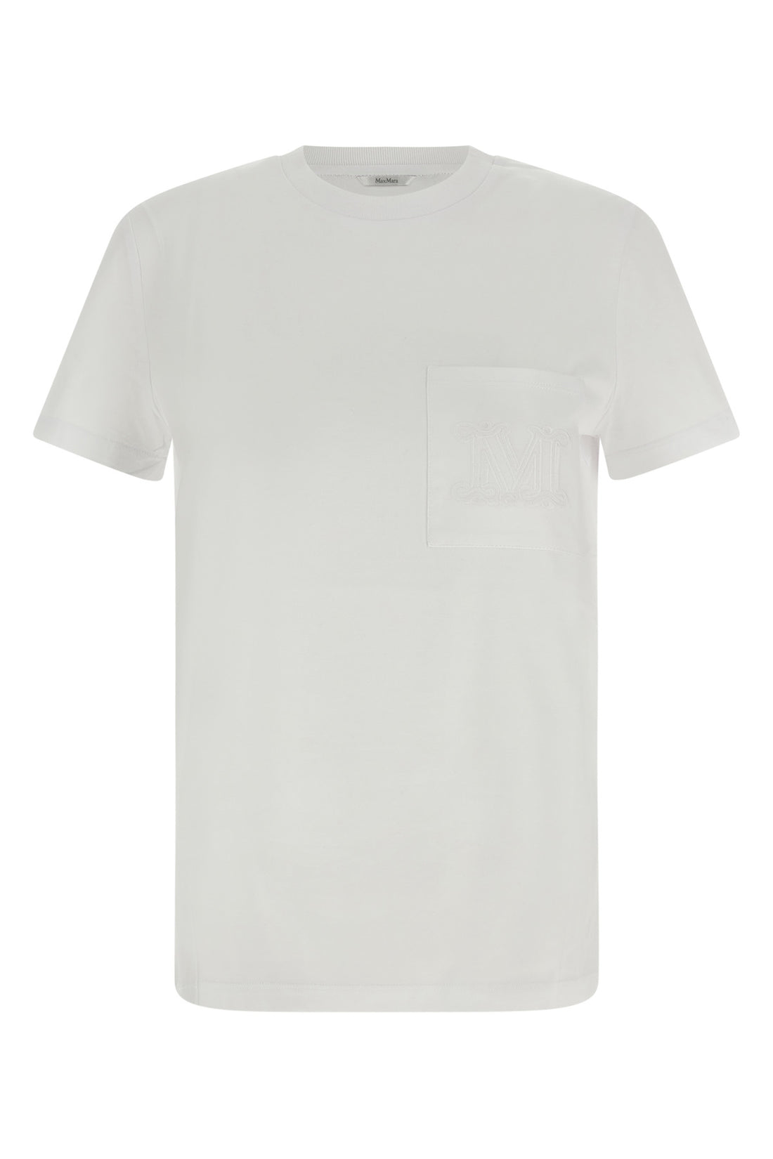 MAX MARA L the max mara papaya t-shirt defines the foundations of the casual wardrobe throu