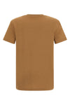 the max mara papaya t-shirt redefines the codes of casual dress through an impec