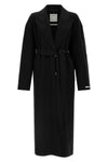the sportmax olmo coat features an enveloping and unstructured silhouette