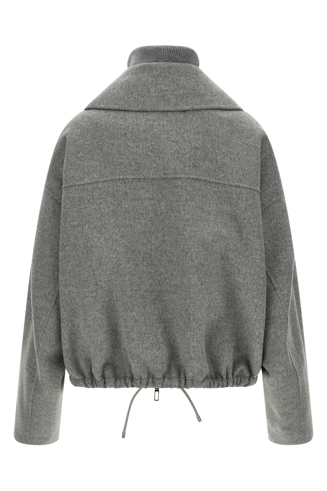SPORTMAX 38 the sportmax emiro bomber jacket redefines the volumes of outerwear through an