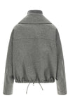 the sportmax emiro bomber jacket redefines the volumes of outerwear through an