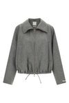 the sportmax emiro bomber jacket redefines the volumes of outerwear through an