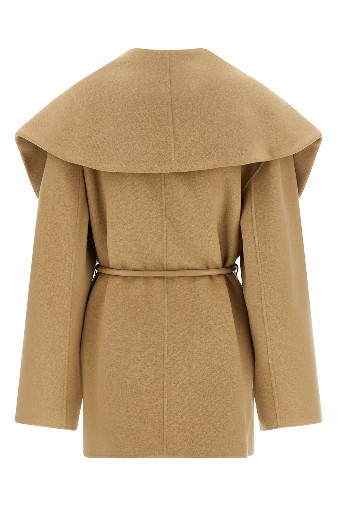 SPORTMAX 38 the sportmax spxuguale jacket redefines the volumes of outerwear through a rig
