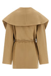 the sportmax spxuguale jacket redefines the volumes of outerwear through a rig