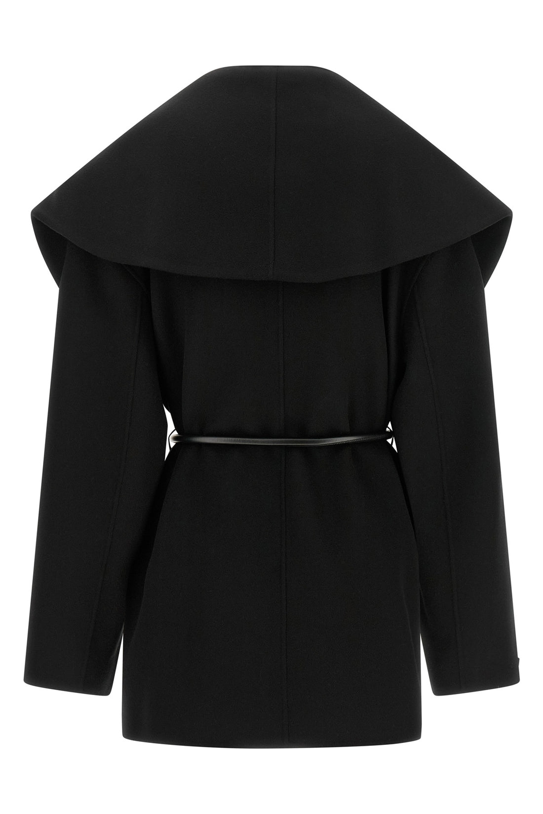 SPORTMAX 38 the sportmax spxuguale jacket redefines the volumes of outerwear through a rig