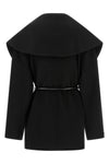 the sportmax spxuguale jacket redefines the volumes of outerwear through a rig
