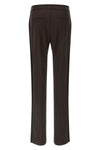 the guglia sportmax pants set a new standard of sartorial rigor through a stra