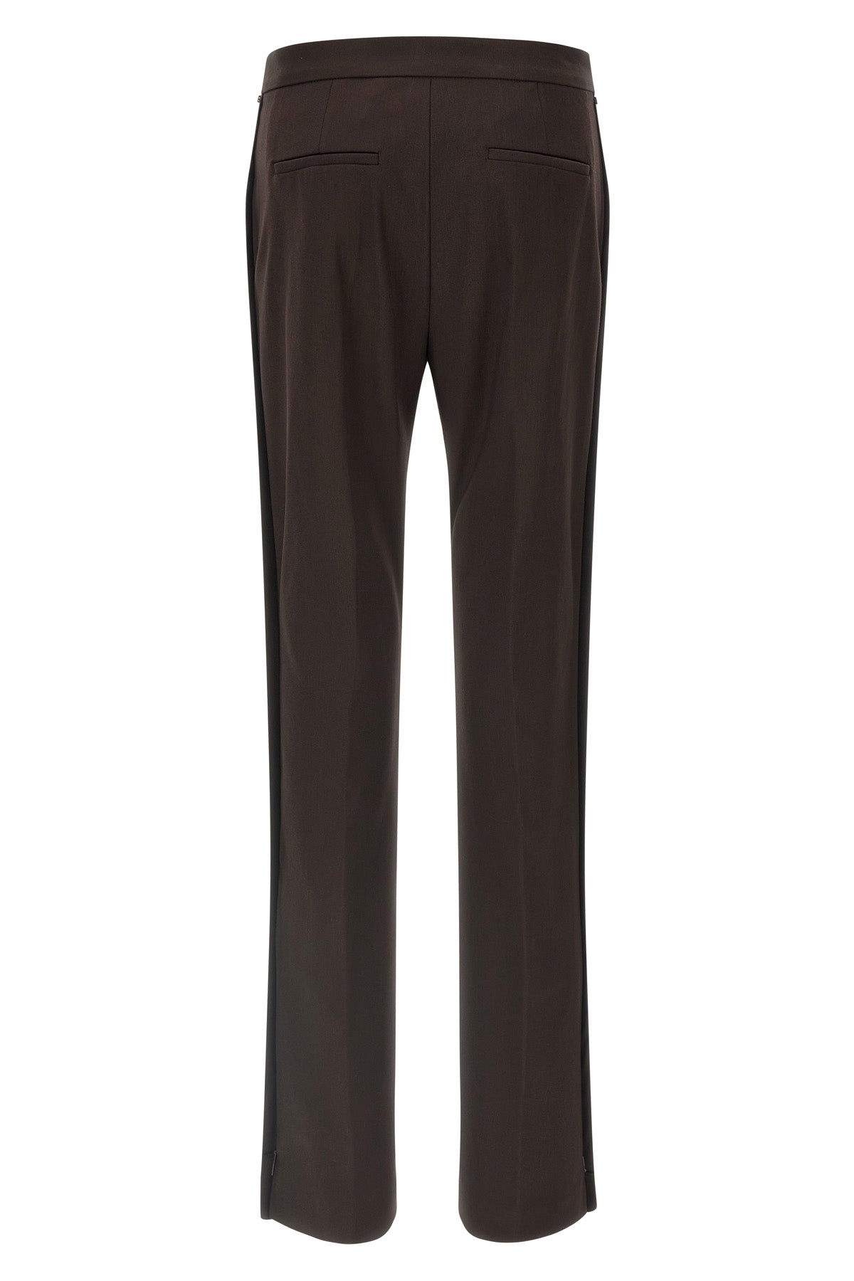 the guglia sportmax pants set a new standard of sartorial rigor through a stra