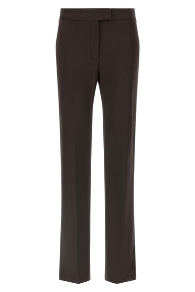 the guglia sportmax pants set a new standard of sartorial rigor through a stra
