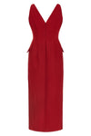 the sportmax extra long dress redefines the codes of contemporary tailoring th