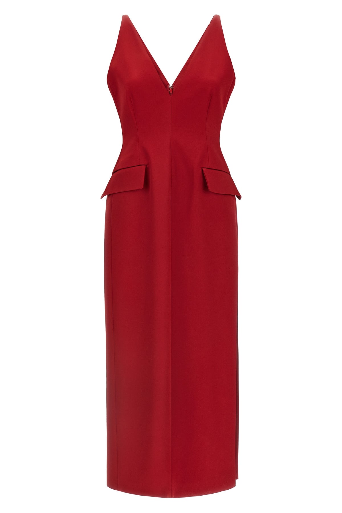 the sportmax extra long dress redefines the codes of contemporary tailoring th