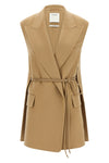 the sportmax spxrapido blazer redefines the codes of tailoring through a sleev