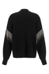 the sportmax spxpagine cardigan in pure virgin wool is distinguished by a modu