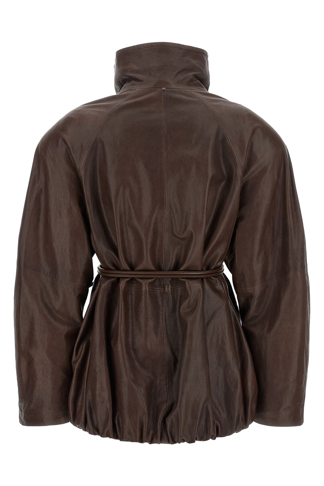 SPORTMAX 40 the sportmax alaggio jacket redefines the volumes of outerwear through a sculp