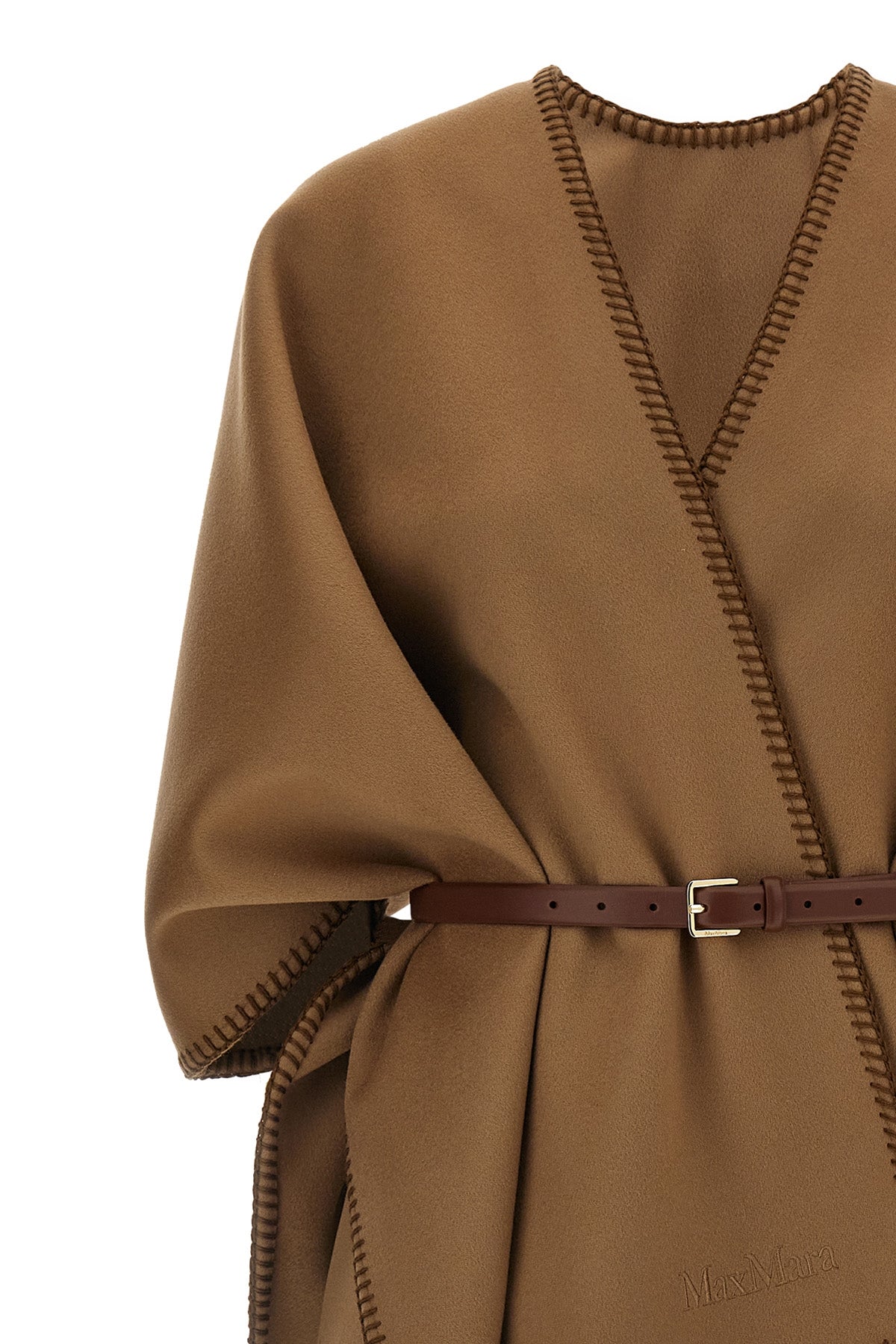 the max mara mxacolomba cape represents the pinnacle of tailoring through flui