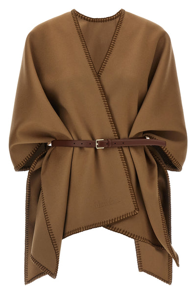 the max mara mxacolomba cape represents the pinnacle of tailoring through flui