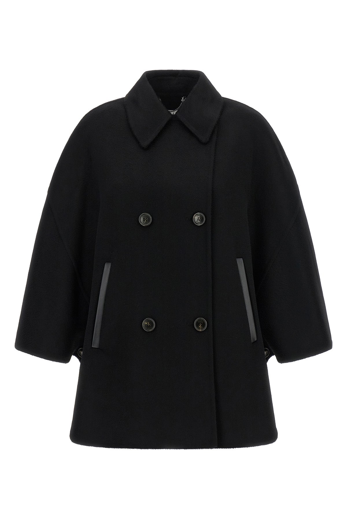the max mara mxaospite unlined hood redefines the volumes of the outerwear thr