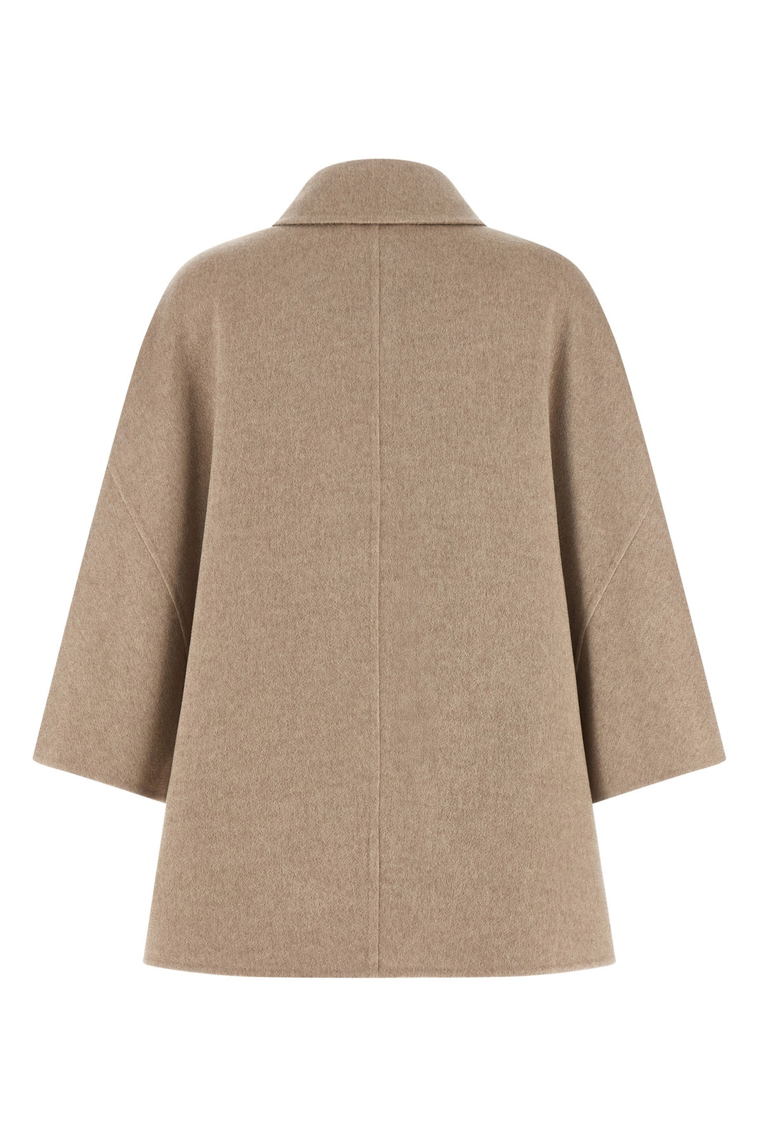MAX MARA M the max mara ospite cape redefines the volumes of outerwear through a flared sil