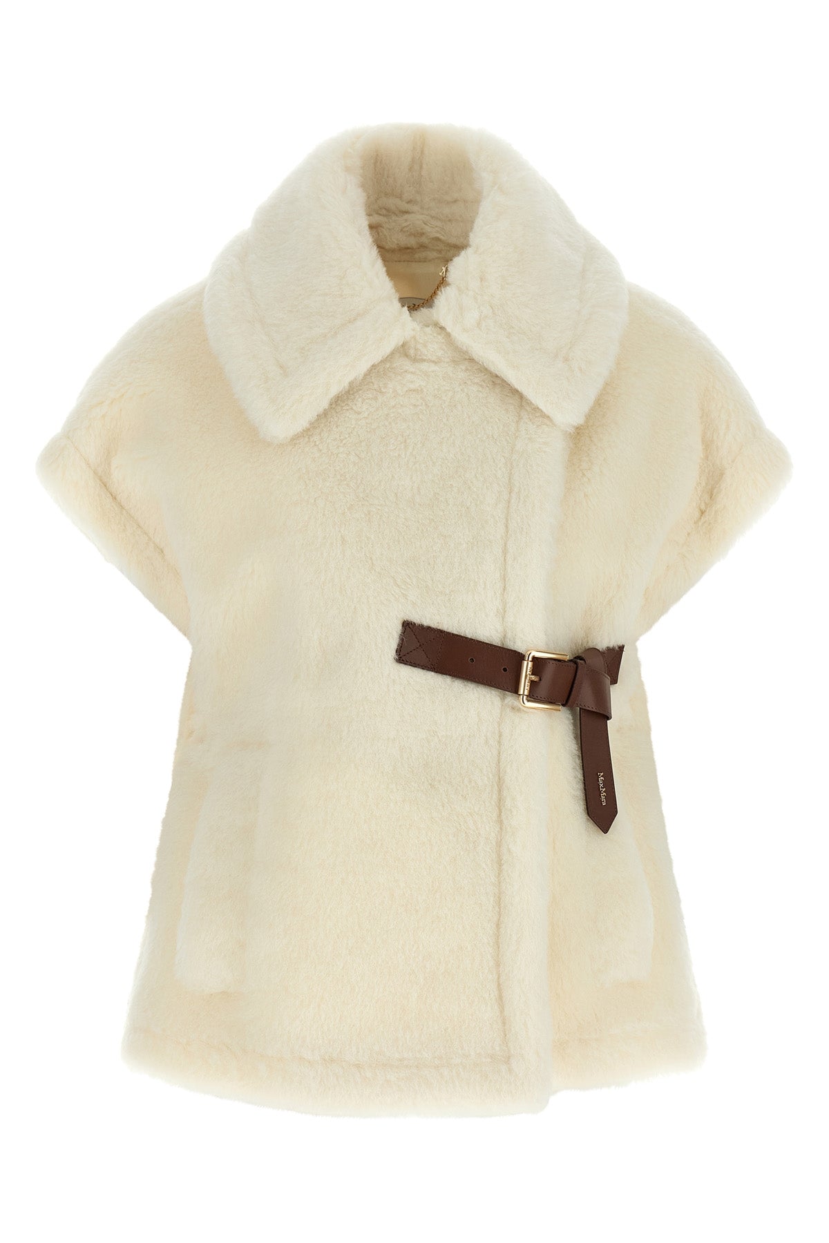 the max mara new abavo cape is made of a precious blend of alpaca