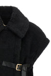 the max mara new abavo cape redefines the volumes of outerwear through a sleev