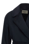 the weekend max mara pedale coat defines everyday elegance through a dressing