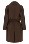 the weekend max mara pedale coat embodies sartorial excellence through an enve