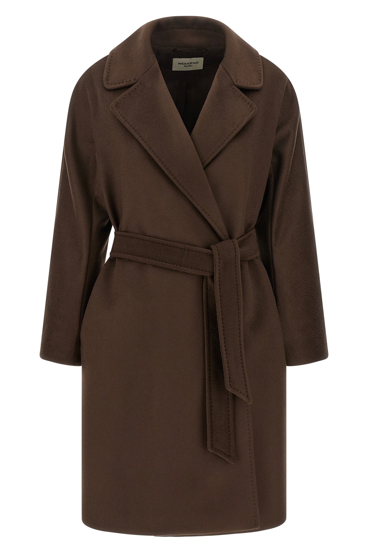 the weekend max mara pedale coat embodies sartorial excellence through an enve