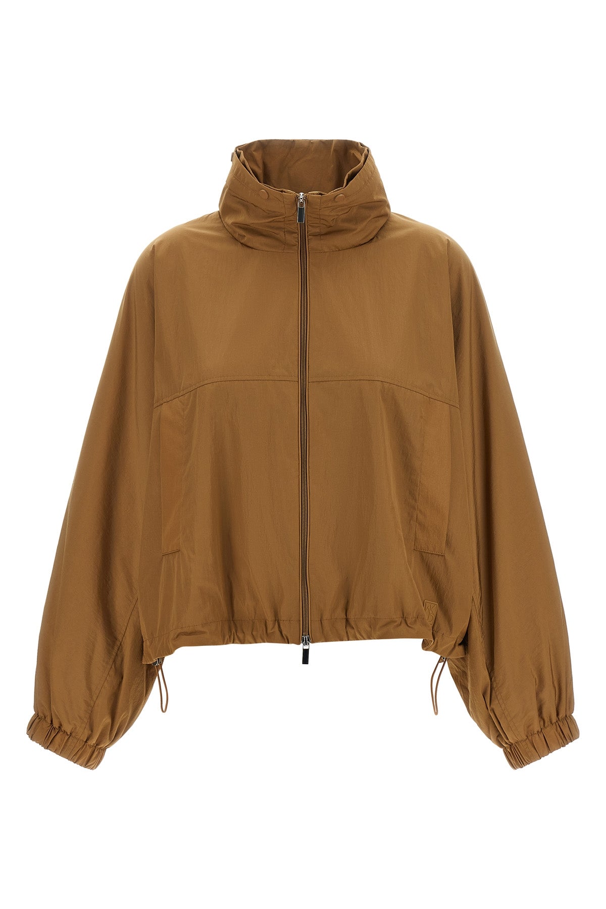 the weekend max mara nuraghe windbreaker redefines the proportions of contempo