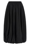 the weekend max mara midi skirt model ciurma defines new volumes through an inno