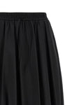 the weekend max mara midi skirt model ciurma defines new volumes through an inno