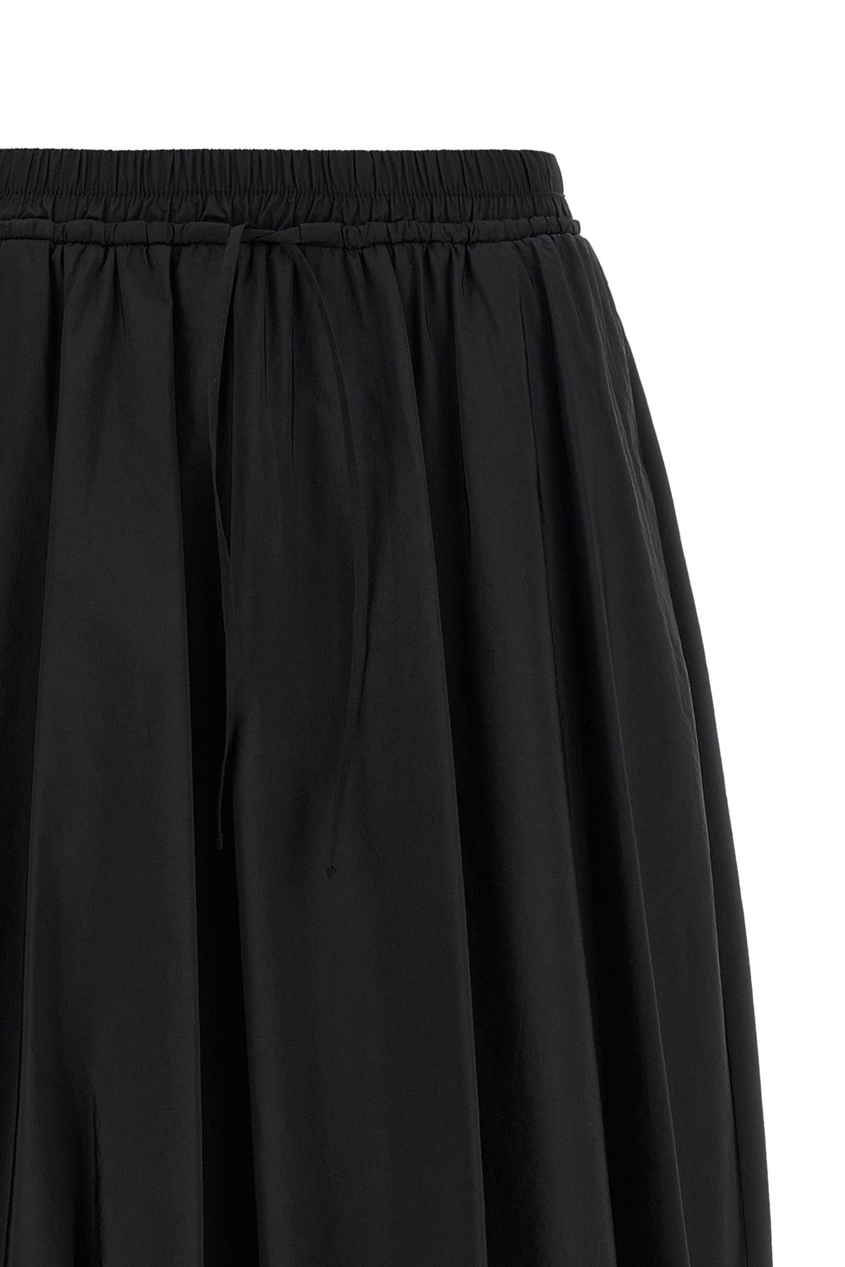 the weekend max mara midi skirt model ciurma defines new volumes through an inno