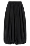 the weekend max mara midi skirt model ciurma defines new volumes through an inno