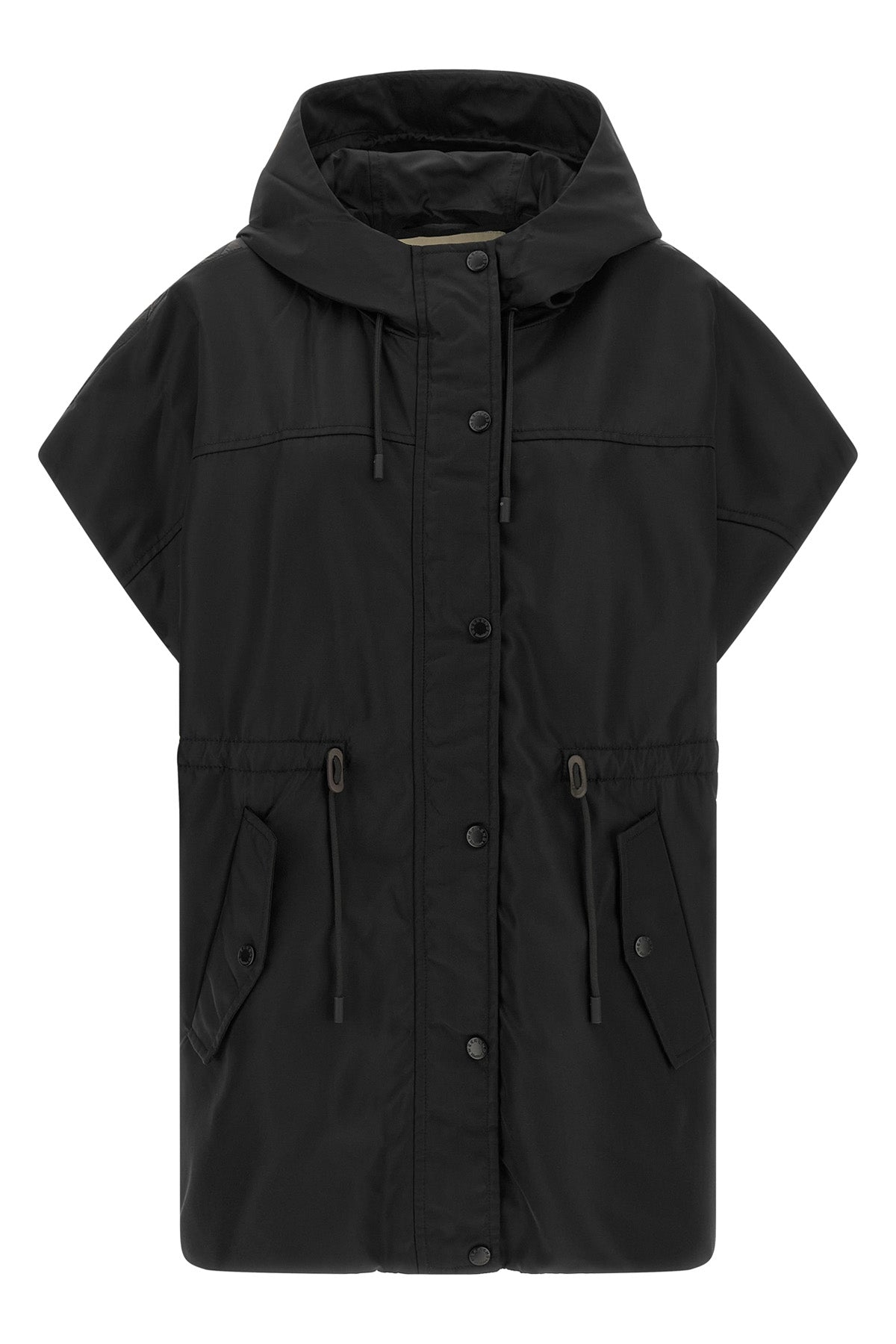 the sleeveless vest weekend max mara wkdorigano redefines the volumes of the out